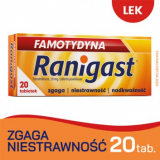Famotydyna Ranigast, Фамотидин Ранигаст - 20 таблеток