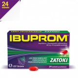 Ibuprom Zatoki, Ибупром Затоки - 24 таблетки - при синусовой непроходимости,  избранные