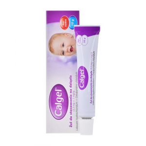 Calgel (3,3 мг + 1 мг) / г, гель для использования на деснах, для детей от 3 месяцев, 10 г*****