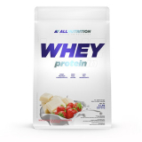 Allnutrition, Whey Protein, со вкусом белого шоколада с клубникой, 2270 г (рост мышечной массы)