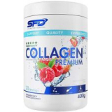 SFD Collagen Premium, ароматизатор клубнично-малиновый, 400 г