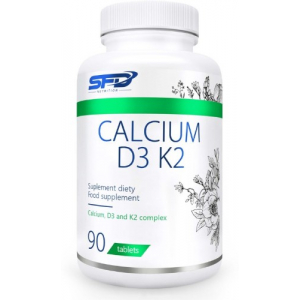 SFD Calcium D3 + K2, Кальций Д3 + К2, 90 таблеток