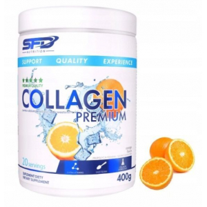SFD Collagen Premium, апельсиновый ароматизатор, 400 г