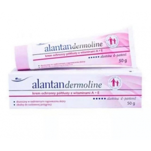Alantan Dermoline, крем защитный полужирный с витаминами A + E, 50 г