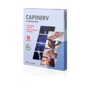 Capinerv, Капинерв в пластырях, 5 шт.   новинки