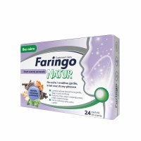 FaringoNatur, пастилки со вкусом черной смородины, 24 шт.    новинки