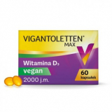 Vigantoletten MAX Vegan, вітамін D, 60 капсул*****