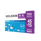 Molekin D3+K2, Молекин Д3 + К2, 60 табл