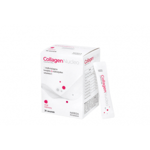 Collagen Nucleo, малиновый вкус, 30 пакетиков    новинки