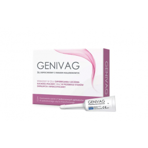 Genivag, Гениваг, вагинальный гель с гиалуроновой кислотой, 5 г x 7 аппликаторов