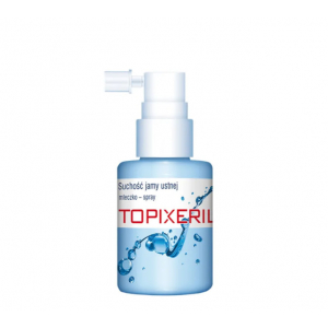 Topixeril, Топиксерил, молочный спрей от сухости во рту, 40 мл