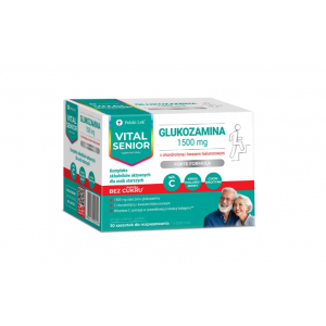 Глюкозамин Vital Senior 1500 мг, порошок, вишнево-яблочный вкус, 30 пакетиков новинки Глюкозамин Vital Senior 1500 мг, порошок, вишнево-яблочный вкус, 30 пакетиков новинки