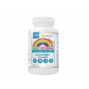 Wish Мультивитаминный комплекс Junior K2vitaMK7, 120 капсул