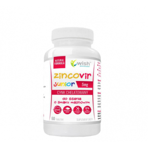 Wish Zinc Junior, 60 леденцов