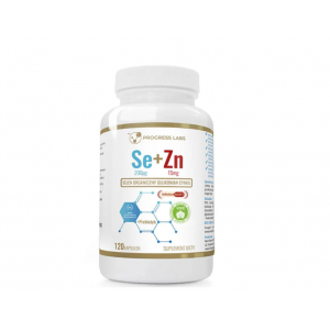 Progress Labs Селен 200 мкг + Цинк 15 мг + Пребиотик, 120 капсул   новинки