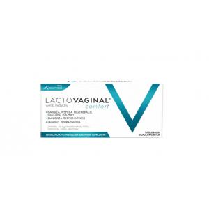 Lactovaginal Comfort, 14 вагинальных суппозиторий  новинки