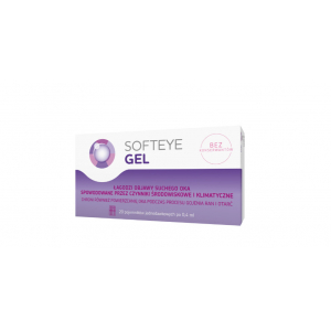 Гель для глаз Softeye, глазные капли, 0,4 мл x 20 капель  новинки