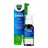 Vicks Sinex Aloe and Eucalyptus 0,5 мг / мл, спрей для носа, раствор, 15 мл,    популярные