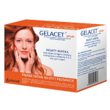 Gelacet Plus, Гелацет Плюс, 5,7 г x 21 пакетик (коллагеновый коктейль)