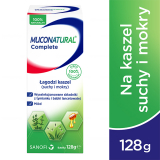 Muconatural Complete, сироп для детей от 1 года и взрослых, 128 г (для лечения влажного и сухого кашля)