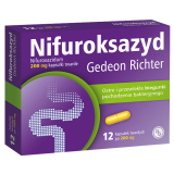 Nifuroksazyd, Нифуроксазид Гедеон Рихтер 200 мг, 12 твердых капсул (антибактериальный препарат)