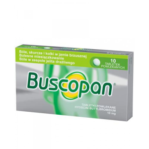 Buscopan, Бускопан 10 мг, 10 таблеток