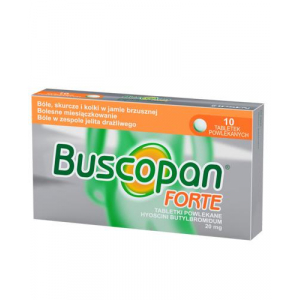 Buscopan Forte Бускопан 20 мг, 10 таблеток