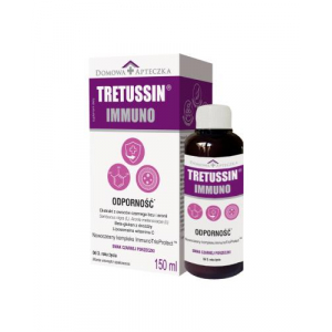 Домашняя аптечка Tretussin Immuno, Третуссин Иммуно жидкость, 150 мл*****