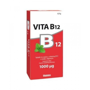Vita B12, Вита В12 1000 мкг, 100 пастилок,     новинки
