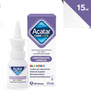 Acatar Care Kids спрей назальный 0,25 мг/мл,15 мл*****