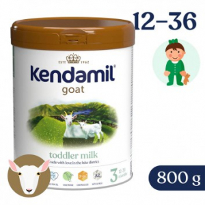 Kendamil Goat Milk for Junior 3 DHA+, козье молоко 800 г,   новинки