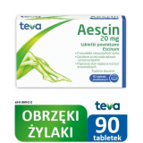 Aescin,Аэсцин, 90 таблеток При венозной недостаточности