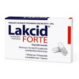 Lakcid Forte,Лакцид Форте, 10 капсул для кишечника