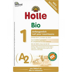 Holle A2 Bio 1 Детское молочко с рождения, 400 г,    популярные