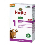 Holle Bio 1, стартовое молоко, с рождения, 400 г    популярные