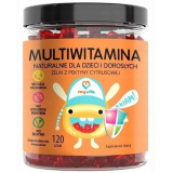 MyVita Multivitamin Натуральные жевательные конфеты для детей и взрослых, 120 штук,   популярные