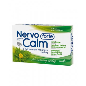 NervoCalm Forte, цитрат магния, 20 таблеток,   популярные