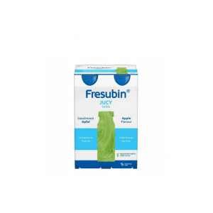 Fresubin Jucy Drink, пищевая добавка, со вкусом яблока, 4 x 200 мл    новинки