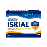 Iskial Immuno Max+Vitamin C, Искиал Иммуно Макс + Витамин С, 120 капсул*****