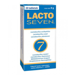 LACTOSEVEN - 20 таблеток Иммунитет и здоровая микрофлора кишечника.*****