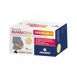 MamaDHA Premium +, для мам и беременных, 90 капсул*****