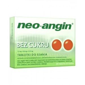  Neo-Angin без сахара, 24 пастилки