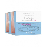 SheFoot Регенерирующая и успокаивающая витаминная мазь - средство от трещин на пятках, мочевина 20%, 80 г   новинки