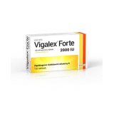 Vigalex Forte, Вигалекс Форте 2000 МЕ, 120 таблеток Для укрепления костей