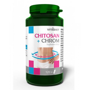 VITADIET Chitosan+Chrom Хитозан + Хром - 120 капсул*****.
