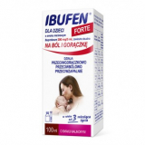 Ibufen Forte, Ибуфен Форте суспензия для детей со вкусом малины 200 мг/5 мл, 100 мл*****