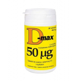 D-max 50 мкг со вкусом клубники и малины, 90 таблеток*****