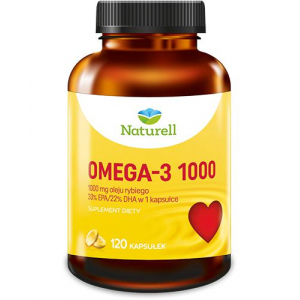 Naturell Omega, Натурелл Омега-3 1000 мг, 120 капсул*****
