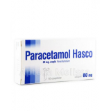 Paracetamol Hasco, Парацетамол Хаско суппозитории ректальные 80 мг – 10 шт.