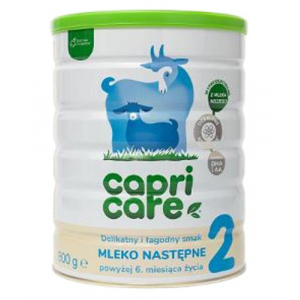 Capricare 2 Последующее молоко на основе козьего молока, 800 г